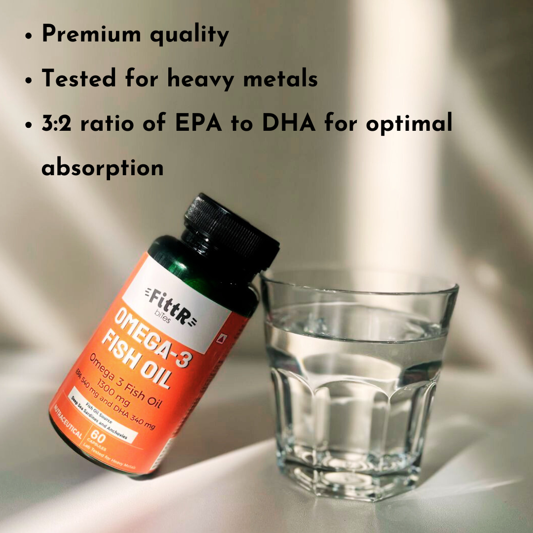 Fish Oil Supplement for Fitness and Wellness