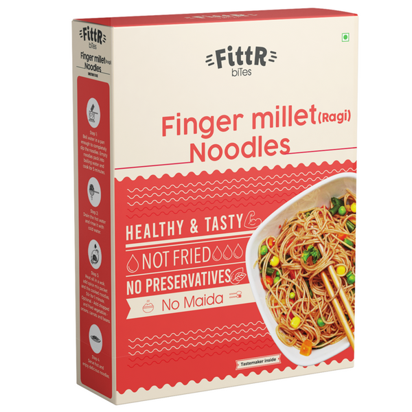 Multi Millets Noodles & Finger Millets (Ragi) Noodles Combo Pack of