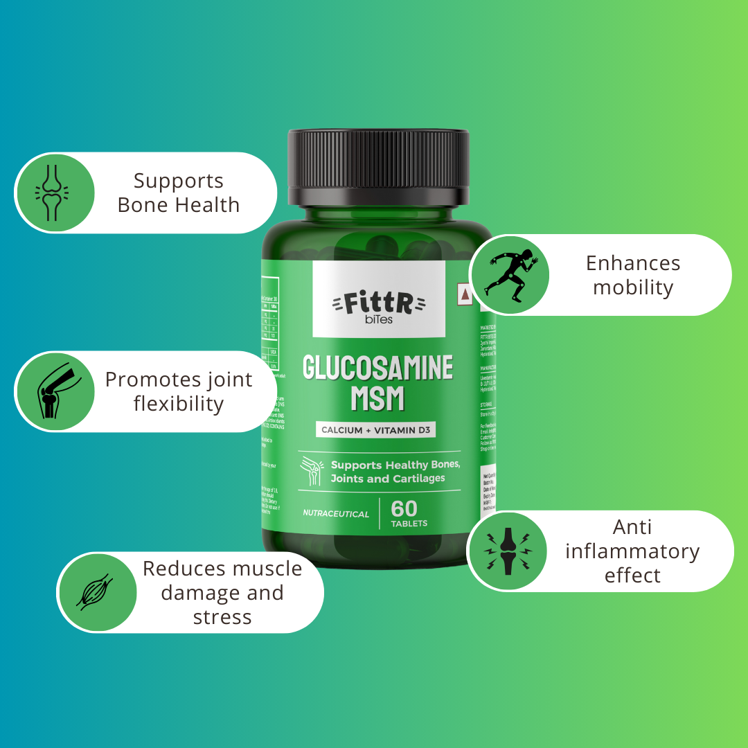 Benefits of Glucosamine MSM Supplement – Joint Relief, Bone Strength, Flexibility